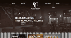 Desktop Screenshot of pigeonriverbrewing.com